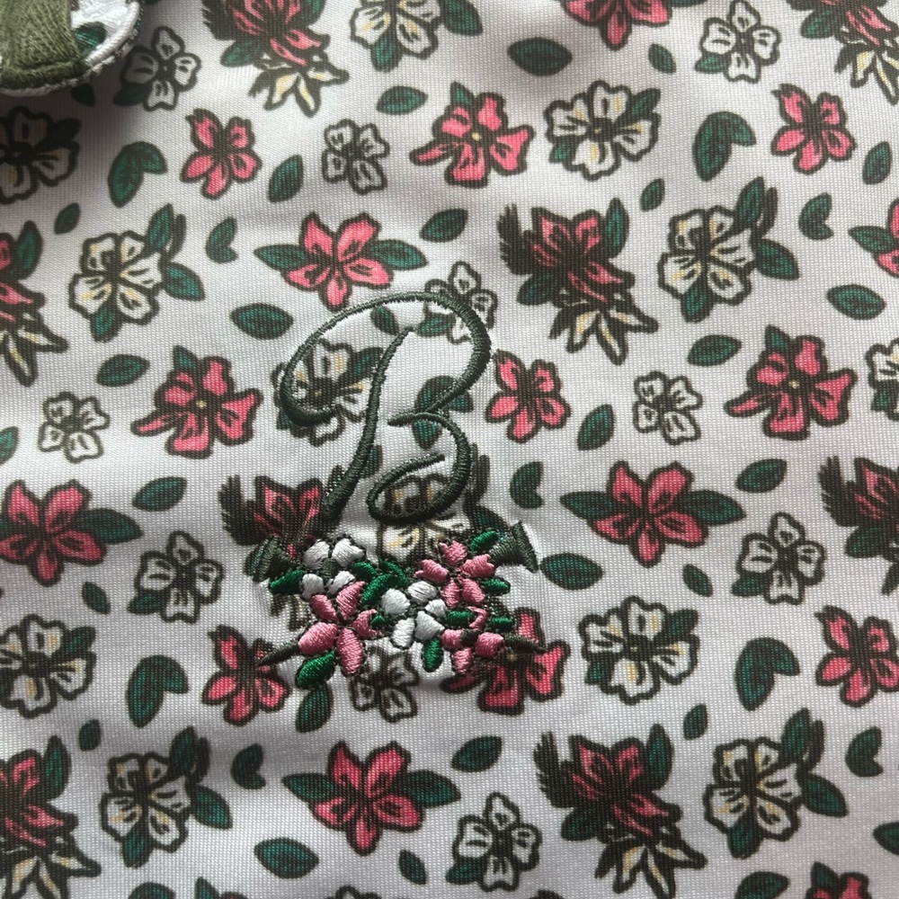 Floral Print Barstool Golf Youth Large - Picture 2 of 3